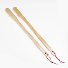20 Inch Novelty Long Bamboo Shoe Horn Practical Convenience Household Shoehorn For Shoes
