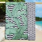 double side beach towel water absorption strong quick dry customer pattern logo