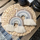 Handmade Handmade Weave Wall Hanging Rainbow Decoration Christmas Ornament