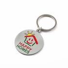 metal keychain news 2018 custom keychain ring with logo