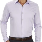Professional wholesales long sleeves narrow stripes mens social shirt