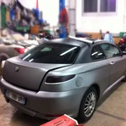 WRAPMASTER 1.52*30meter air free bubbles matte grey vinyl car wrap price for sale