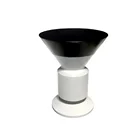 Side table in hot sale wooden marble stainless steel modern side table