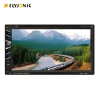 Universal double din 6.95 inch touch screen car DVD player radio with GPS navigation bluetooth