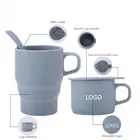 Top Quality 11oz Sublimation Custom Drinking Ceramic Silicone Mug Coffee Mug for Sublimation