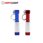 OEM Custom Logo Cheap Promotional Gifts Glow Flashlight LED Keychain
