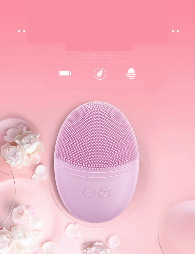 2020 Sain Ultra-thin sonic face brush cleansing instrument