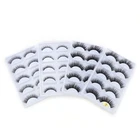 Eyelashes Private Label Eyelashes Private Label Fluffy Faux Mink Eyelashes Soft 5 In 1 Pairs Synthetic Lashes