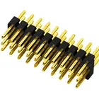 2.54mm pin header & socket three row straight type board to board connector,30pin