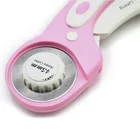 Pink Cutter Pink Color Cloth Cutter Hand Tools Rotary Cutter Quilting Kit 45mm Pivoting Fabric Cutter