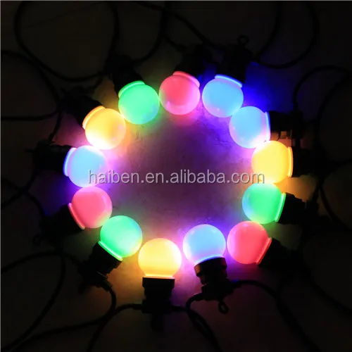 Haiben Hot Sale Party Decoration Low Voltage 24V rubber wire led string light indoors&outdoors Waterproof IP44 SMD