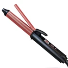 Salon hair curler professional ceramic hair roller 3 in 1 hair straightener and curling iron
