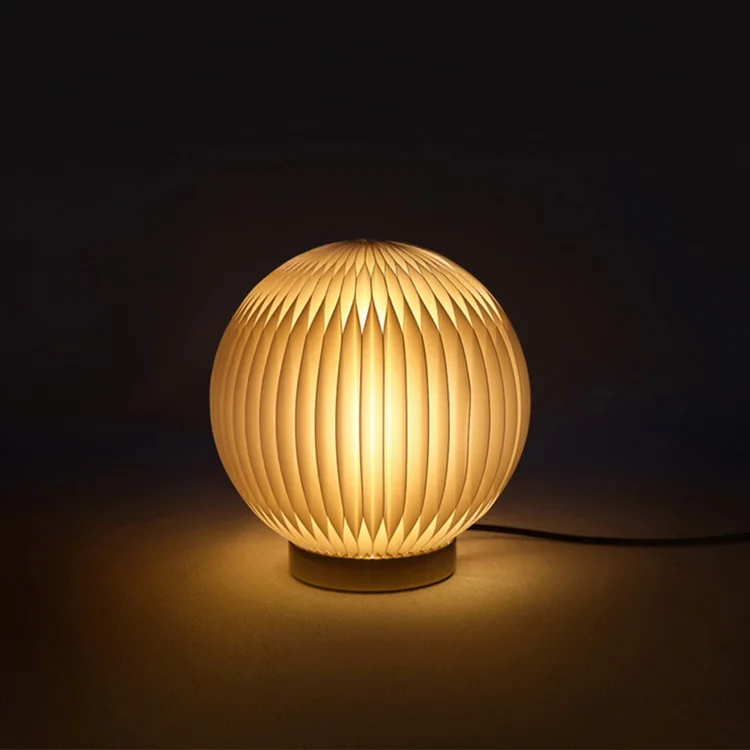 Paper Honeycomb Decoration 3d Foldable Multicolor Changing Led Lamp Night Light