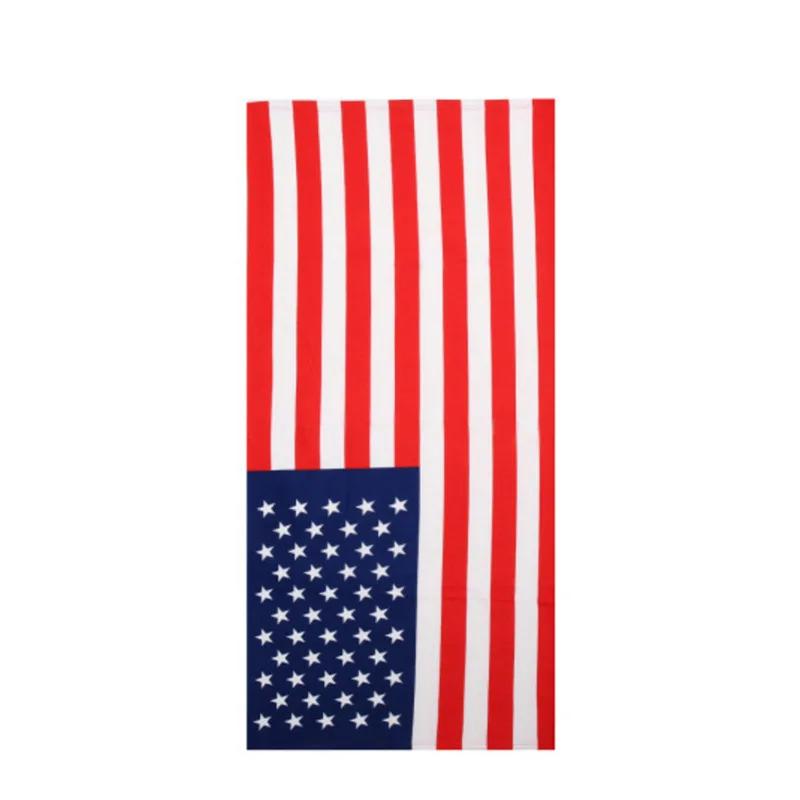 Toalla de playa toalla de ba/ño toalla para barras y estrellas de la bandera estadounidense 100/% algod/ón 175 x 100 cm