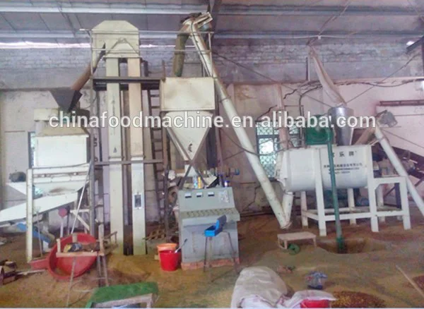 Cattle Feed Manufacturing Machines Pallet Feed Processing Machinery Motor Stainless Steel Provided Automatic Food for Fish Farms details