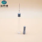 Thicker THC CBD oil distilate prefilled borosilicate glass syringe with needle