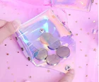 Fashion Wallet Women Fashion Transparent Wallet Pvc Laser Women Purse Coin Clear Wallet