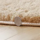 Royal Luxury Pink Shaggy Carpet for Wedding Colorful Beautiful Warm Thick Washable Carpet for Bathroom