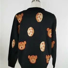 Sweater Men's Winter New Cartoon Letter Printed Top Loose Casual Couple Sweater