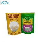 Wholesale aluminum foil food packaging ziplock plastic bags stand up pouch