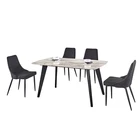 furniture small european modern dining table set 4 chairs luxury outdoor room furniture unique dining table sets