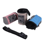 wholesale Pet Hiking Travel Dog Food carrier Pouch Bag with waist Strap, Pet Training Treat dog snack&food bag