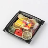 Food grade material plastic clamshell fruit packaging box, clear fruit salad container box