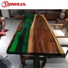 Crystal Clear Epoxy Resin Table Wood River AB Glue wholesale adhesive epoxy resin