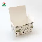 Lintai printing paper pillow candy box cap on paper box paper flower gift box