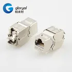 RJ45 Cat6 or cat6A FTP STP Toolless Keystone Jack
