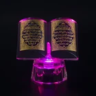 Gifts Wedding Gift Wholesale Muslim Gifts Custom Islam Crystal Quran With LED Stand For Wedding Decoration Gift