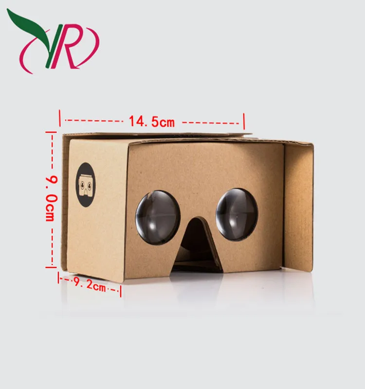 Newest Portable Custom Google Cardboard 3D Vr Glasses With Envelope Packing Goole Cardboard Glasses Cardboard Goole Glasses