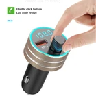 LUTU car bluetooth transmitter usb charger mp3 player