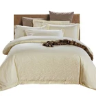 Jacquard Bed Sheet Beautiful Customized Fashionable Jacquard Bed Sheet Duvet Cover Pillowcase Bedding Set