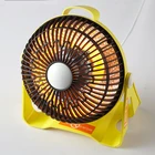 200W 220V Home Room Personal Space Office Desktop Portable Small Rechargeable Fan Heater