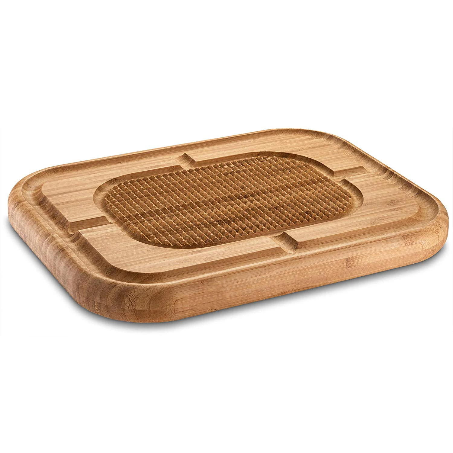 bamboo wood beef and poultry chopping board and butcher block
