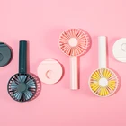Fan Handheld 2020 Wholesale High Speed Mini Portable Handy Air Cooling Electric with Phone Holder