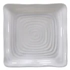 Customizable Square Spiral Plastic Plate Practical Fall Resistance