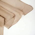 Satin Hijab Hot Sale Subtle Shine Skin Friendly Solid Color Woven Satin Hijab Chiffon Scarf