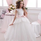 Boutique Baby kids wedding dress party princess lace dress baby clothes girl dress