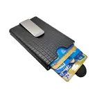 Top Wallet Top Quality Money Bag Square Purse Aluminium Card Wallet RFID Blocking Card Holder