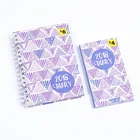 Best selling spiral notebook with school notepad notebook hot design double coil notebook