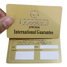 2019 new design plastic card&silver/gold background pvc card&magnetic vip card