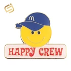 High quality wholesale promotion custom badge pin cartoon pattern 3D metal badge