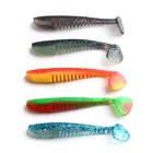 Big T-Tail Soft Lure Worm Plastic Silicone Fishing Lure Sea Bait