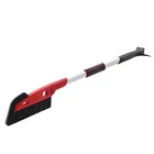 Logo Customization As Customer's Design Foam Head Snow Broom Tools Car Detailing Brush Snow Brush With Ice Scraper Car