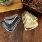 Eco Friendly Disposable Clear Mango Shape Plastic Cake Box