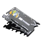 Stainless Steel Multi-function Can Opener Tool Mini Card Opener Hot Multi Opener