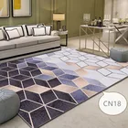 Home New Style Modern Designed Custom Colorful Polyester 3d Shaggy Carpet