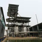Automatic small scale 6 t waste oil recycling plant distillation plant